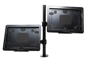 SYSTEM-S Doppel Tischhalterung 360° abschließbar für Microsoft Surface Pro 9 13.0"