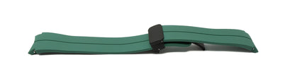 SYSTEM-S 20 mm silicone strap for Samsung Galaxy Watch 5 4 Smartwatch in green