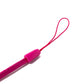 SYSTEM-S Neck Strap Lanyard with Loop in Pink for Smartphone MP3 Player