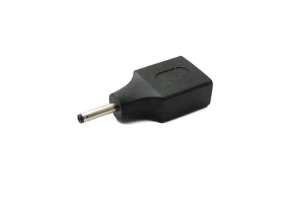 SYSTEM-S DC Adapter 20V 3,0 x 1,1 Stecker zu USB 2.0 Buchse Kabel in Schwarz