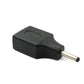 SYSTEM-S DC Adapter 20V 3,0 x 1,1 Stecker zu USB 2.0 Buchse Kabel in Schwarz