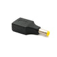 SYSTEM-S DC Adapter 20V 5.5 x 2.5 male to USB 2.0 female cable in black