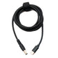 SYSTEM-S DC 9V Kabel 150 cm 5,5 x 2,1 Stecker zu USB 3.1 Typ C Stecker