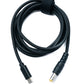 SYSTEM-S DC 9V Kabel 150 cm 5,5 x 2,5 Stecker zu USB 3.1 Typ C Stecker