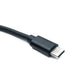 SYSTEM-S DC 9V Kabel 150 cm 5,5 x 2,5 Stecker zu USB 3.1 Typ C Stecker