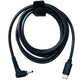 SYSTEM-S DC 9V Kabel 150 cm 3,0 x 1,1 Stecker zu USB 3.1 Typ C Stecker Winkel