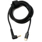 SYSTEM-S DC 9V Kabel 150 cm 4,0 x 1,7 Stecker zu USB 3.1 Typ C Stecker Winkel