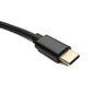 SYSTEM-S DC 9V Kabel 150 cm 4,0 x 1,7 Stecker zu USB 3.1 Typ C Stecker Winkel