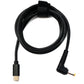 SYSTEM-S DC 9V Kabel 150 cm 4,8 x 1,7 Stecker zu USB 3.1 Typ C Stecker Winkel