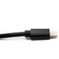 SYSTEM-S DC 9V Kabel 150 cm 4,8 x 1,7 Stecker zu USB 3.1 Typ C Stecker Winkel