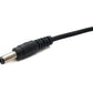 SYSTEM-S DC 12V Kabel 150 cm 5,5 x 2,1 Stecker zu USB 3.1 Typ C Stecker