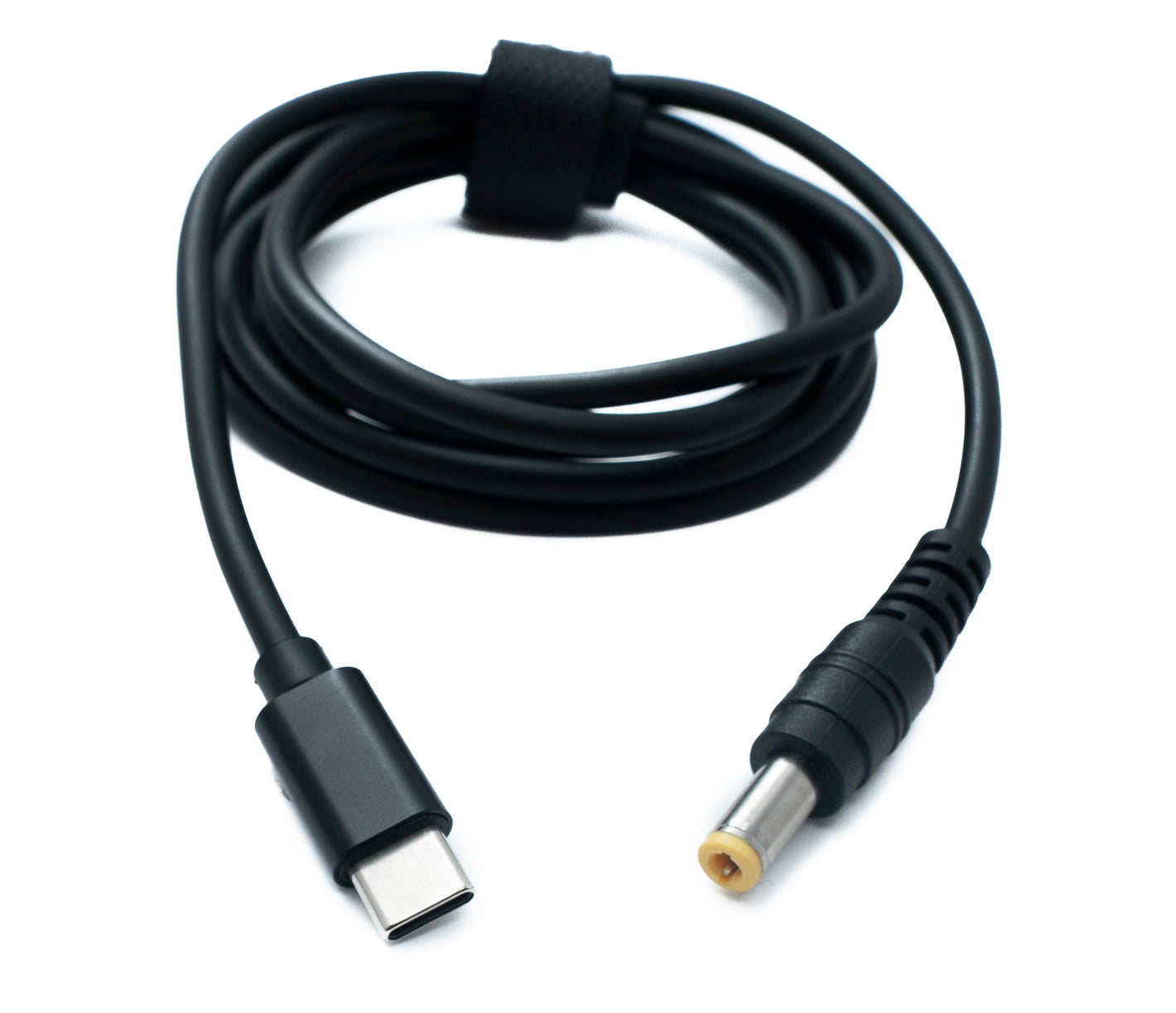 SYSTEM-S DC 12V Kabel 150 cm 5,5 x 2,5 Stecker zu USB 3.1 Typ C Stecker