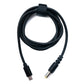 SYSTEM-S DC 12V Kabel 150 cm 5,5 x 2,5 Stecker zu USB 3.1 Typ C Stecker