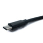 SYSTEM-S DC 12V Kabel 150 cm 5,5 x 2,5 Stecker zu USB 3.1 Typ C Stecker