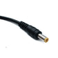 SYSTEM-S DC 12V Kabel 150 cm 5,5 x 2,5 Stecker zu USB 3.1 Typ C Stecker
