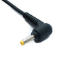 SYSTEM-S DC 12V Kabel 150 cm 4,0 x 1,7 Stecker zu USB 3.1 Typ C Stecker Winkel