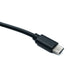 SYSTEM-S DC 12V Kabel 150 cm 4,8 x 1,7 Stecker zu USB 3.1 Typ C Stecker Winkel