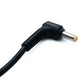 SYSTEM-S DC 12V Kabel 150 cm 4,8 x 1,7 Stecker zu USB 3.1 Typ C Stecker Winkel