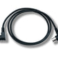 SYSTEM-S MIDI Kabel 100 cm Din 5 Pin Stecker zu Stecker Winkel