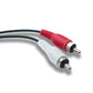 SYSTEM-S Cinch RCA Kabel 150 cm 2 polig Stecker zu USB 2.0 Typ A Stecker Audio