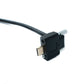 SYSTEM-S USB 3.1 Gen 2 Kabel 30 cm Typ C Stecker zu Stecker Panel Mount Winkel Up Down Angled 10 Gbit/s 100W