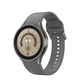 SYSTEM-S 20 mm silicone strap for Samsung Galaxy Watch 5 4 Smartwatch in grey