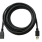 SYSTEM-S USB 3.0 Kabel 3 m Typ A Stecker zu Buchse Adapter 5 Gbit/s in Schwarz