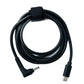 SYSTEM-S DC 15V Kabel 150 cm 3,0 x 1,1 Stecker zu USB 3.1 Typ C Stecker Winkel
