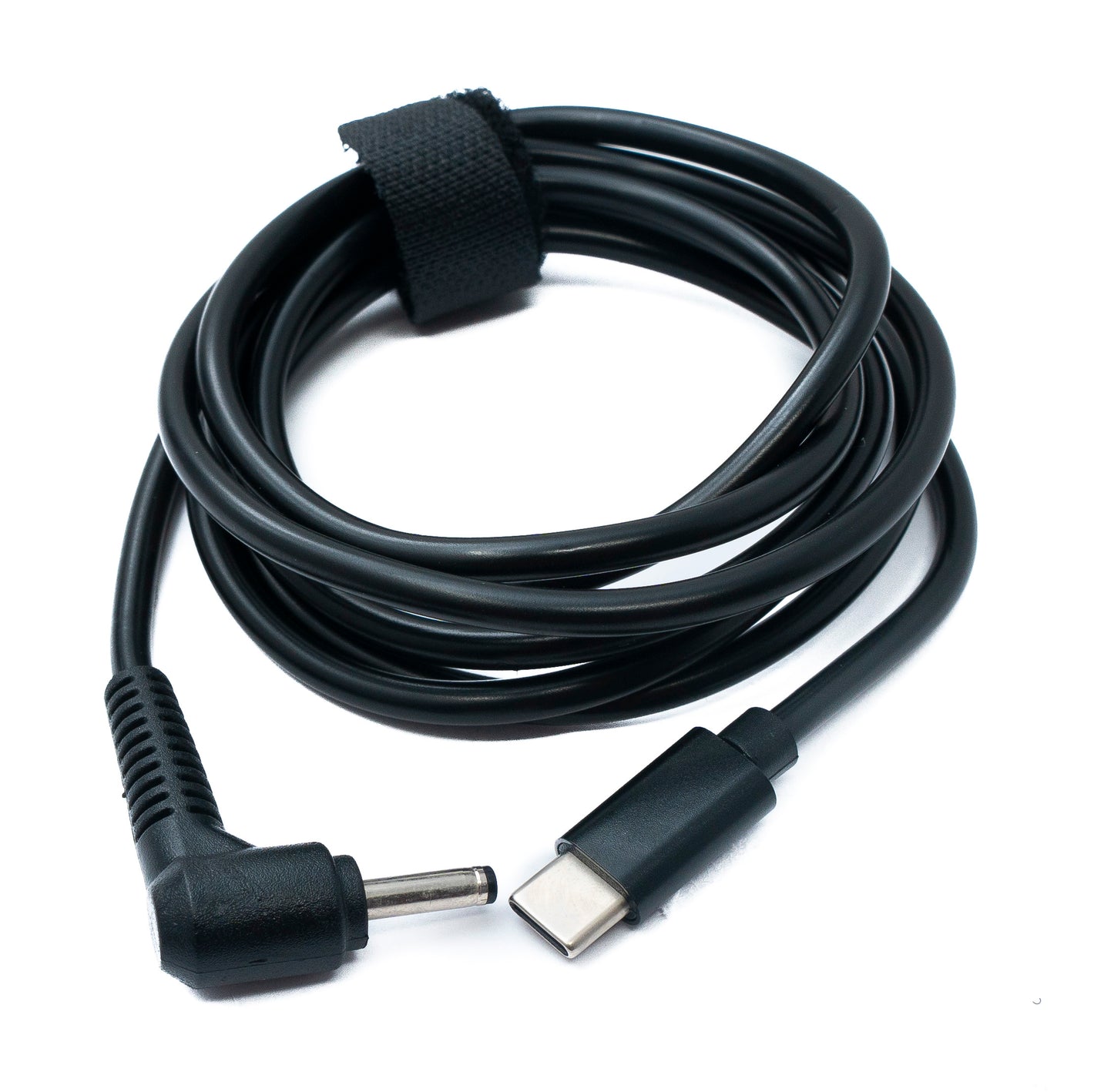 SYSTEM-S DC 15V Kabel 150 cm 3,5 x 1,35 Stecker zu USB 3.1 Typ C Stecker Winkel