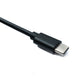 SYSTEM-S DC 15V Kabel 150 cm 4,8 x 1,7 Stecker zu USB 3.1 Typ C Stecker Winkel