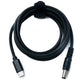 SYSTEM-S DC 20V Kabel 150 cm 5,5 x 2,1 Stecker zu USB 3.1 Typ C Stecker
