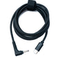 SYSTEM-S DC 20V Kabel 150 cm 3,0 x 1,1 Stecker zu USB 3.1 Typ C Stecker Winkel