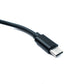 SYSTEM-S DC 20V Kabel 150 cm 3,0 x 1,1 Stecker zu USB 3.1 Typ C Stecker Winkel