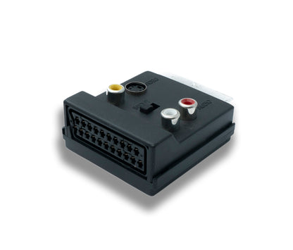 SYSTEM-S SCART Converter 21P Male to Female RCA 3-pin S-Video Female Adapter