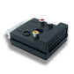 SYSTEM-S SCART Converter 21P Male to Female RCA 3-pin S-Video Female Adapter