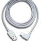System-S USB 3.1 Typ C 90° Gewinkelt zu USB 2.0 A Kabel 200 cm