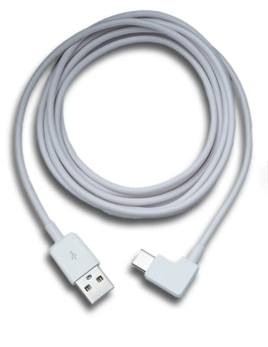 System-S Cavo USB 3.1 tipo C angolato a 90° su USB 2.0 A 200 cm