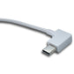 SYSTEM-S USB 3.1 Kabel 200 cm Typ C Stecker zu 2.0 A Buchse Winkel in weiss