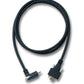 SYSTEM-S USB 3.1 Gen 2 Kabel 100 cm Typ C Stecker zu Stecker Panel Mount Winkel Up Down Angled 10 Gbit/s 100W