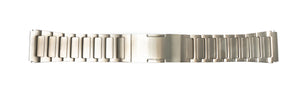 SYSTEM-S bracelet 22 mm made of titanium with folding clasp for Huawei Smartwatch in gray