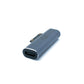 Adaptateur SYSTEM-S USB 3.1 prise type C pour Microsoft Surface Pro 7 8 5 4 3 Go câble 102W en gris