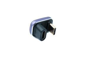 USB4 Adapter Type C Male to Female 40Gbit/s USB 4.0 U Turn 180° Angle Cable