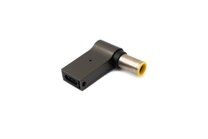SYSTEM-S USB 3.1 Adapter Typ C Stecker zu DC 20V 7,9 x 5,5 mm Buchse in Grau