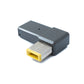 SYSTEM-S USB 3.1 Adapter Typ C Stecker zu Rectangle 10,0 x 6,0 mm Buchse in Grau