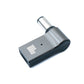 SYSTEM-S USB 3.1 Adapter Typ C Stecker zu Dell DC 20V 3,5 x 1,35 mm Buchse in Grau