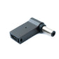 SYSTEM-S USB 3.1 Adapter Typ C Stecker zu DC 20V 6,0 x 0,6 mm Buchse in Grau