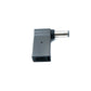 SYSTEM-S USB 3.1 Adapter Typ C Stecker zu DC 20V 6,0 x 0,6 mm Buchse in Grau