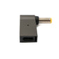 SYSTEM-S USB 3.1 Adapter Typ C Stecker zu DC 20V 5,5 x 2,5 mm Buchse in Grau