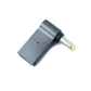 SYSTEM-S USB 3.1 Adapter Typ C Stecker zu DC 20V 5,5 x 1,7 mm Buchse in Grau