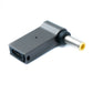 SYSTEM-S USB 3.1 Adapter Typ C Stecker zu DC 20V 5,0 x 3,0 mm Buchse in Grau